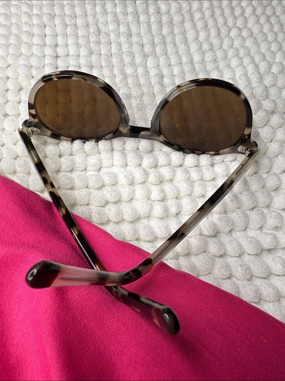 SEE Eyewear 9234 Round Tortoiseshell Sunglasses Made in Italy C643 47-21-140